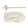 Houten Handspil Professionele DIY Garen Spinnen Kit met Wol Top voor Beginners voor Naaien