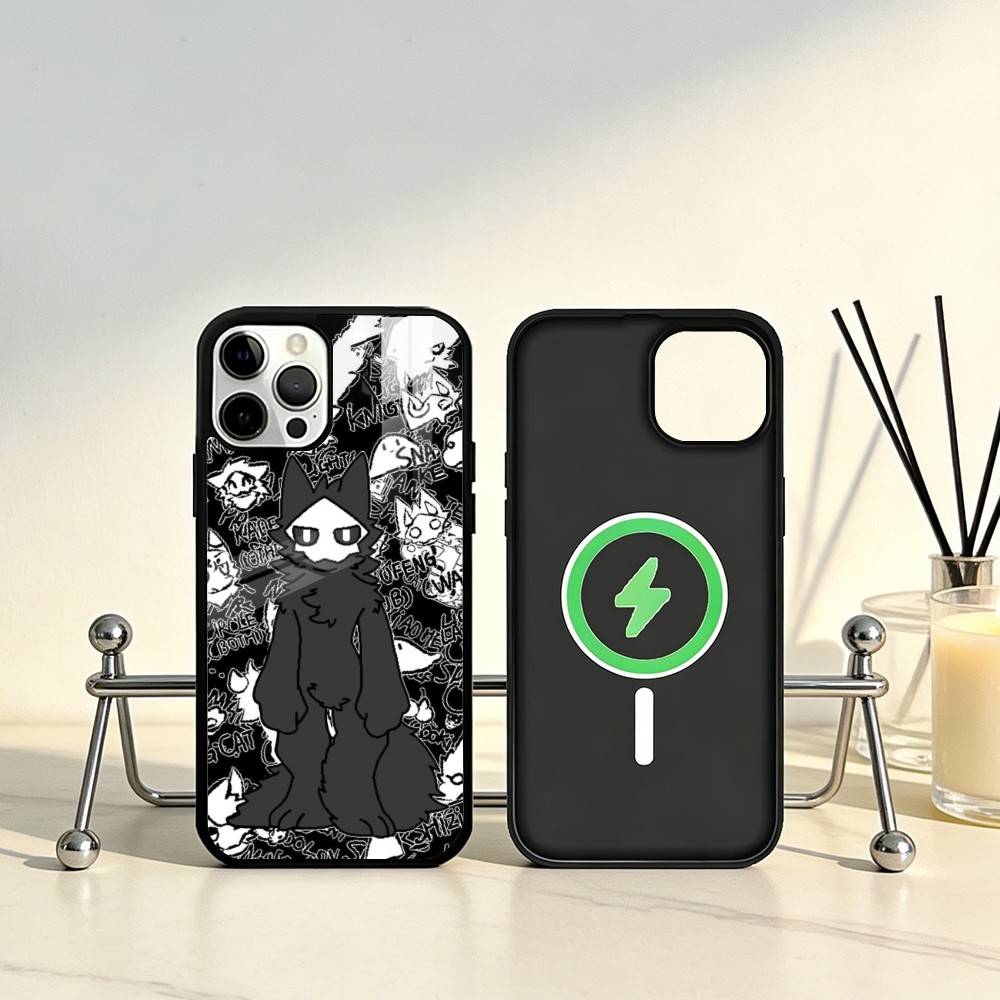 Fellige Kunst P-Puro C-Changed Handyhülle Für iPhone17,16,15,14,13,12,11 Plus,Pro Max Magnetisch Für Magsafe Kabelloses Laden
