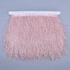 10 Mètres Plumes d'Autruche Colorées sur Passepoil Ruban 8-10 cm Franges de Jupe sur Bande Garnitures Plumes d'Autruche Garnitures de Couture Décoration