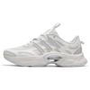 Climacool Venttack Confortable Polyvalent PU Absorption des Chocs Durable Chaussures de Running Basses Unisexe Chaussures de Running Blanc Argent ID4014