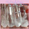 Natural Clear White Quartz Crystal Point Healing Wand Unique Mineral Specimen Ornament For Spiritual Growth And Health