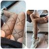 Y2K Women Love Heart Fishnet Stockings Mesh Club Tights Sexy Pantyhose Nude Suspender Tights JK Lolita Cosplay Party Pantyhose