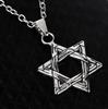 Men Necklace Solid Color Star Shape Hip-hop Style Retro Men Pendant for Daily Wear