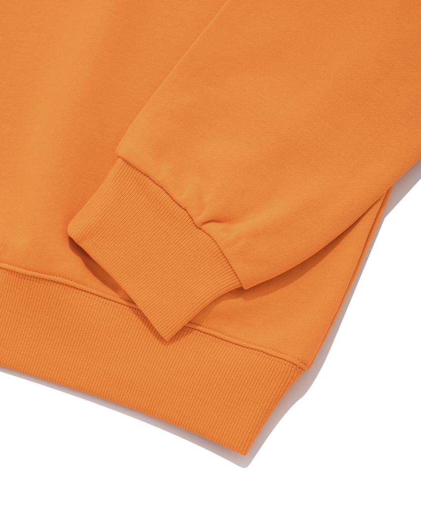 FALLETT Brush Logo Sweatshirt Orange
