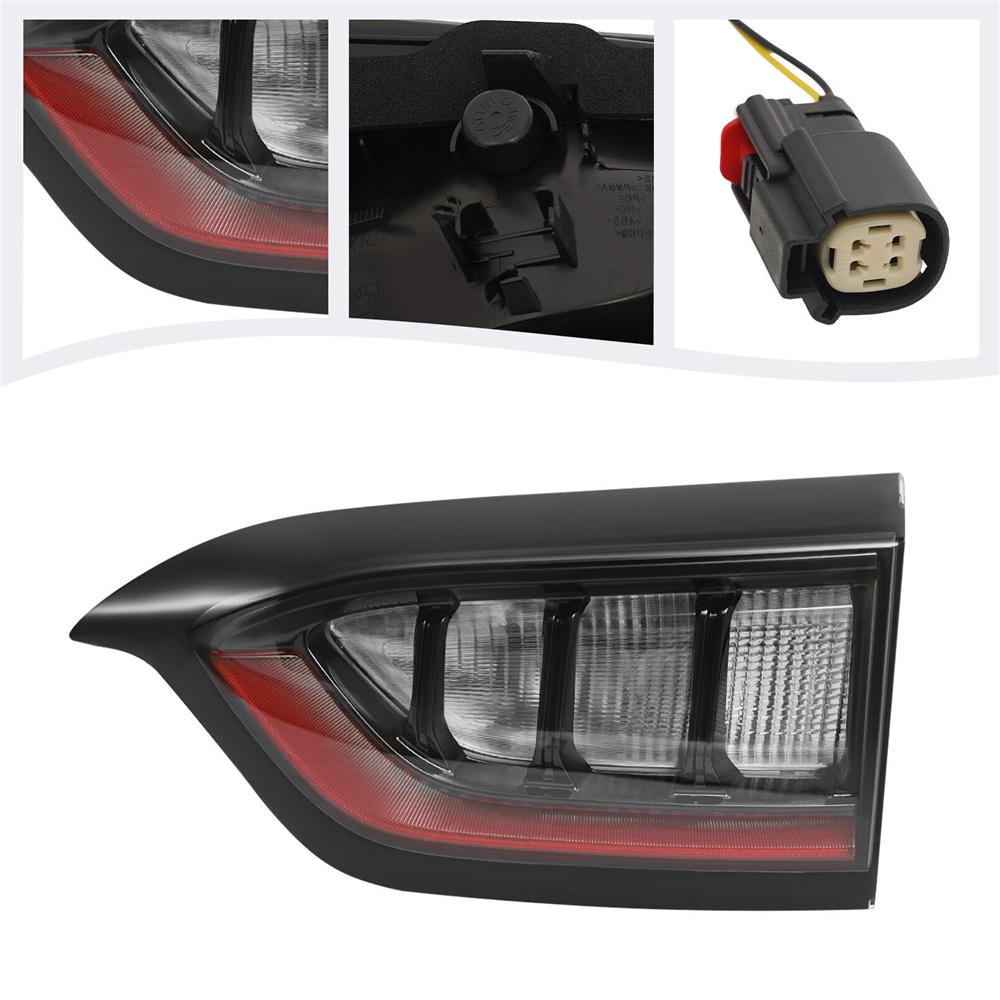 Right Inner Rear LED Tail Light Brake Stop Lamp For 2019 2020 2021 Jeep Cherokee