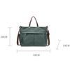 Large Capacity Nylon Tote Bag for Women Shoulder Crossbody Purse Lightweight Water-Resistant Commuter Handbag