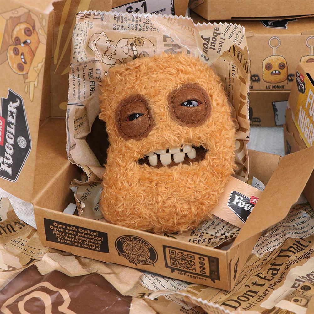 Plush Toy FUGG NUGGETS Blind Box Colonel Chicken Nuggets 8.5-9.5CM Ugly Monster Stuffed Peluche Doll Gifts