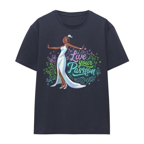 The Princess and the Frog Womens/Ladies Live Your Passion Tiana T-Shirt