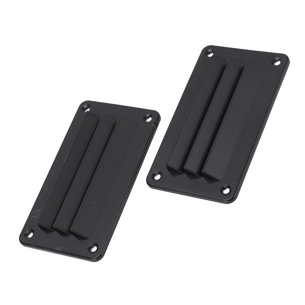 2pcs RV Vent Louver Professional Bathroom Ventilation Outlet Grille Louver for Boat Yacht Home