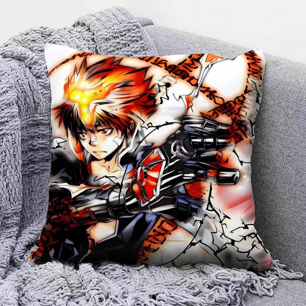 Anime KKatekyo Hitman Reborn Pillow Covers Home Sofa Cushion Covers and Aecorative Custom