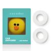 Cocodor Line Friends Car Air Freshener, Vent Type Main Product + Refill 2p Set, 1 Set, Sally (French Lavender), Koreas Best Character