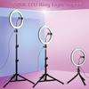 Ring Light Photography Lighting Selfie Lamp USB Dimmable with Tripod for Youtube Makeup Video Live Photo Studio