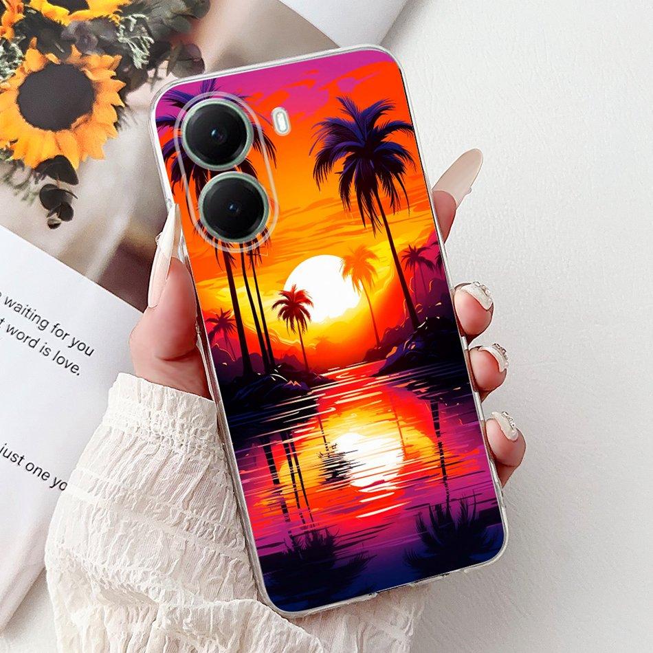 For Xiaomi Poco X7 Pro PocoX7 5G Cool Dragon Tiger Painted Phone Case For Xiaomi Poco X 7 X7Pro Soft Silicone TPU Cases