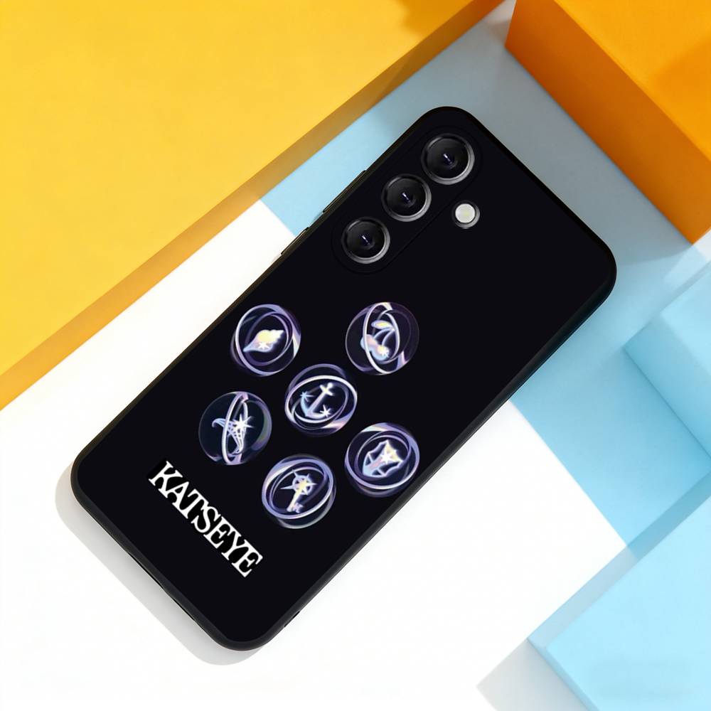 K-Katseye Gnarly Group Niedlich Für Samsung Galaxy A 73,72,51,53,52,71,22,5G,Note,J7,8,9 Weiche Schwarze Hülle Handyhülle