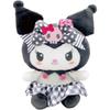 Nakajima Corporation Sanrio Characters Kuromi Plush Toy Pink Black M 32x26.5x15cm
