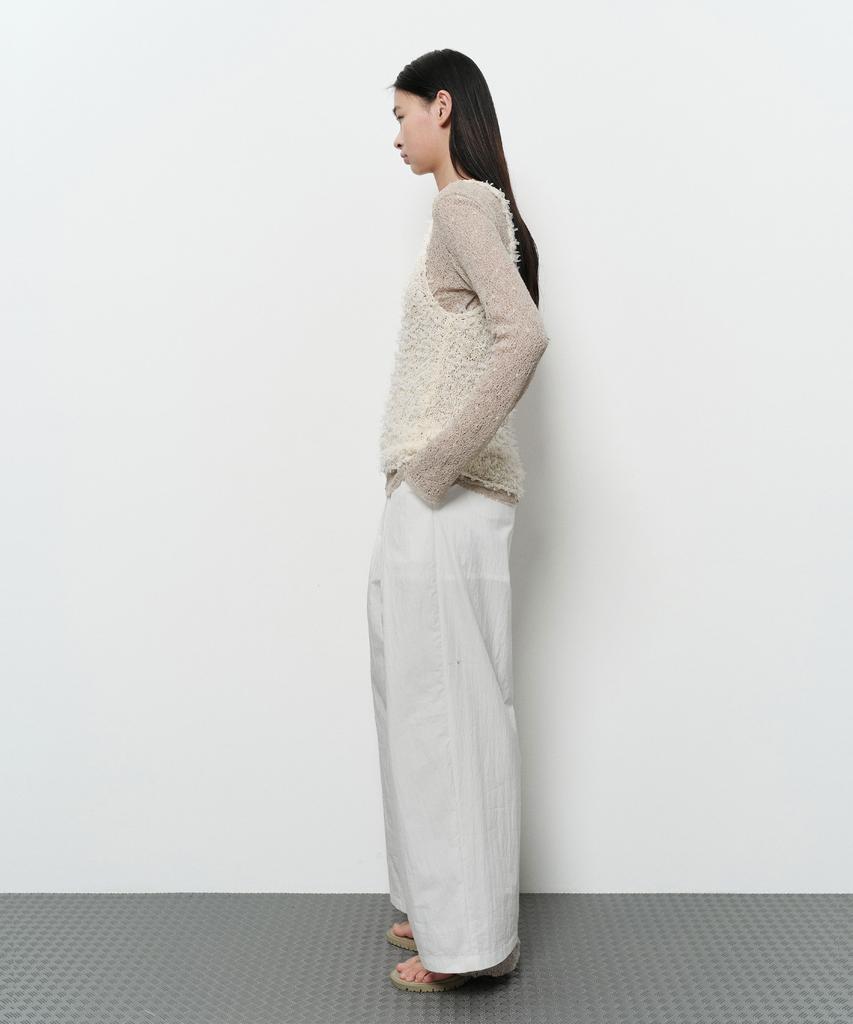 Daiaegeuneol Tape Knit Sleeveless (Ivory)