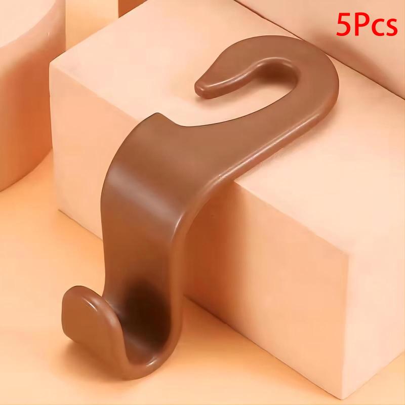 1/5 Pcs Hooks For Bags Car Clips Auto Fastener Hangers Car Storage Front Seat Headrest Organizer Holder Interior Accessories