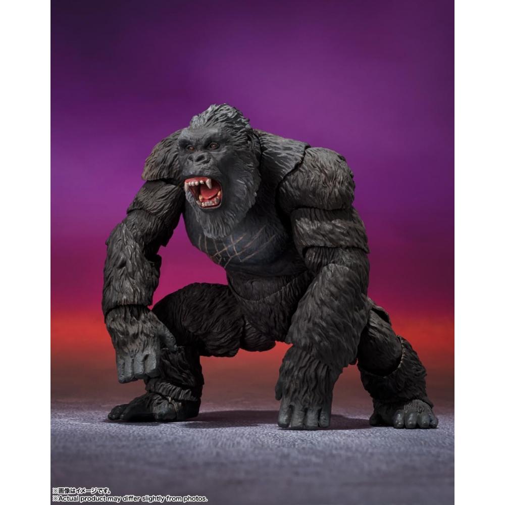 SCH. Monster Arts Kong KONG VON GODZILLA x KONG: DAS NEUE IMPERIUM (2024) Godzilla x Kong Neues Imperium ca.. 145 mm große, bewegliche Figur aus ABS und PVC, bemalt