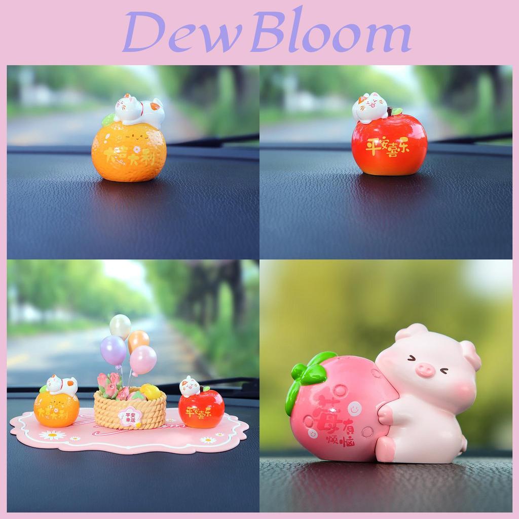Cats Miniature Car Ornament Resin Creative Car Interior Decor For Gift Giving