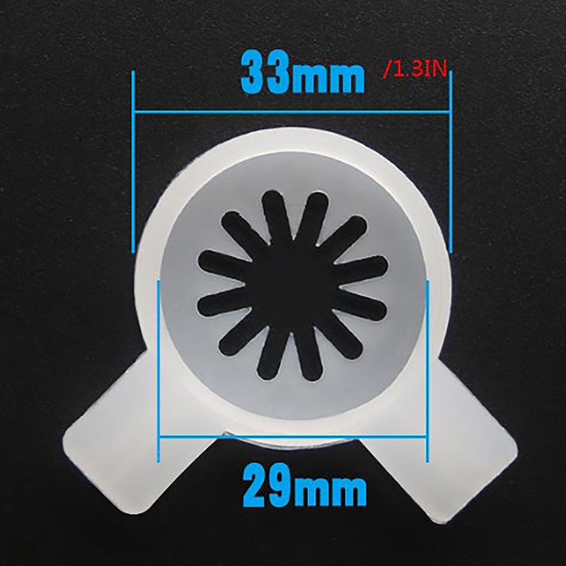 Ice Cream Shape Nozzle Lids Modelling Caps Replacement Soft Ice Cream Machines