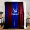 Crystal Palace F.C. Logo Blanket Design print blanket soft and cozy perfect for the living room bed sofa or a nap,gift