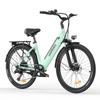 Bicicletă Electrică de Navetă Hillmiles Milecity 1, 26 Inch, E-bike Urban 250W cu 7 Viteze, Baterie Detasabilă 36V 13Ah, Autonomie Maximă 80km