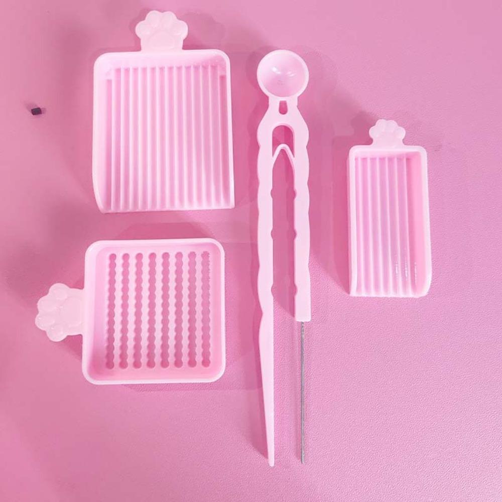 3/4/5Pcs/Set DIY Handmade Fuse Beads Picking Tray Kit 2.6mm Fuse Beads Efficient Padding Fuse Bead Single Needle Tweezer