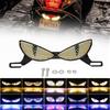 Motorcycle Light License Plate Devil Eye Decorative Snake Modified Tail Electric Eye Rear Strobe Flashing Motorcycle Light A7D4