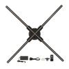 3D Holographic Advertising NaMachine 2000x720 720 LEDs 4 Lves Plug and Play   WiFi 3D Hologram Fan
