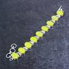 Yellow Triplet Opal Gemstone Handmade 925 Sterling Silver Bracelet 7-8" T8c74