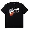 Verano Nueva Colección Slash Gibson Les Paul Elegante y Casual Camiseta de Manga Corta Oversize con Estampado Gráfico de Alta Calidad