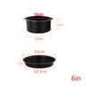 Baking Pizza 16x16x7.5cm Air Fryer Accessories Deep Baking Dish For Pizza Non-stick Cooking Effortless Cleanup
