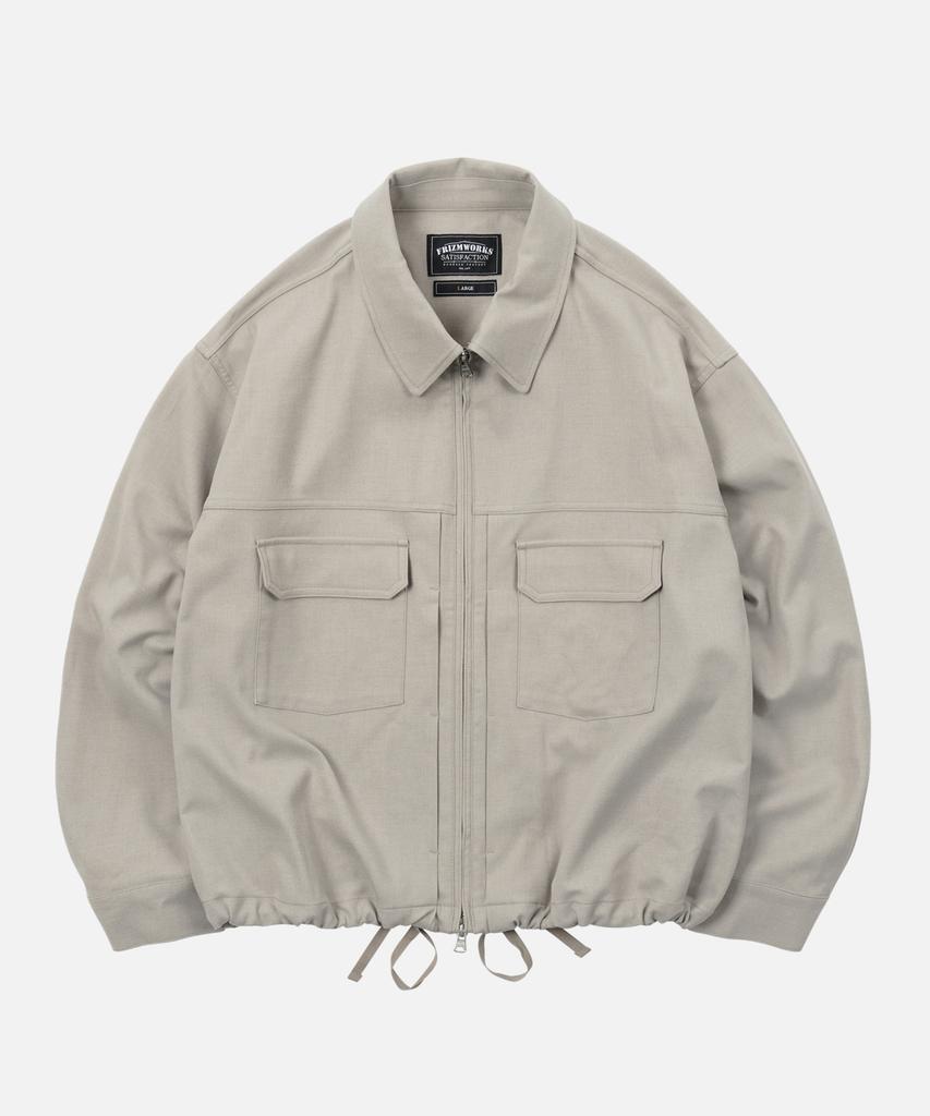 Frizmworks Relaxed Trucker Jacket _ Light Beige