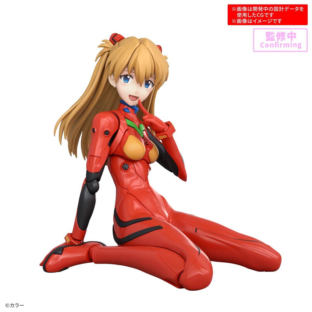 BANDAI SPIRITS 30MP New Theatrical Edition Shikinami Asuka Langley Plastic Model Kit [Second Pre-Order Batch] Evangelion (Plugsuit Ver.) Pre-colored