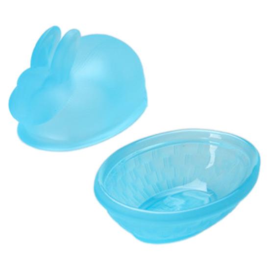 Glas Kaninchen Süßigkeitenschale Osterhase Keksdose mit Deckel Dekorative Süßigkeitenschale für Snacks Party Leckereien Zuhause Frühling Tischdekoration