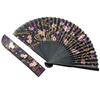 Folding Fan Cute and Comes with a Fan Cherry Blossom and Flowing Water Gold [Kyosuke] Women's - Stylish, Case, Silk, Design,