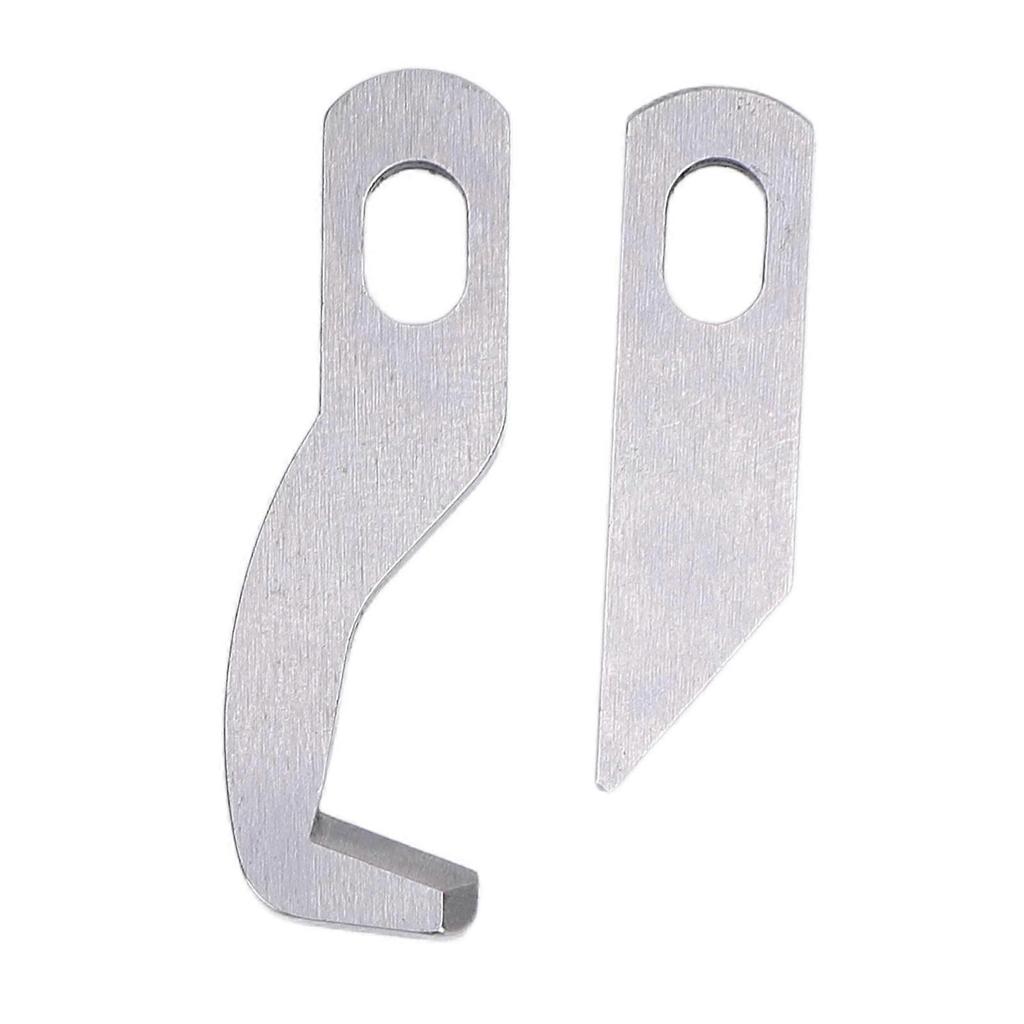 Sewing Machine Upper Lower Blades Set Carbon Steel Sewing Upper Lower Blades for Serger S0230 S14 78