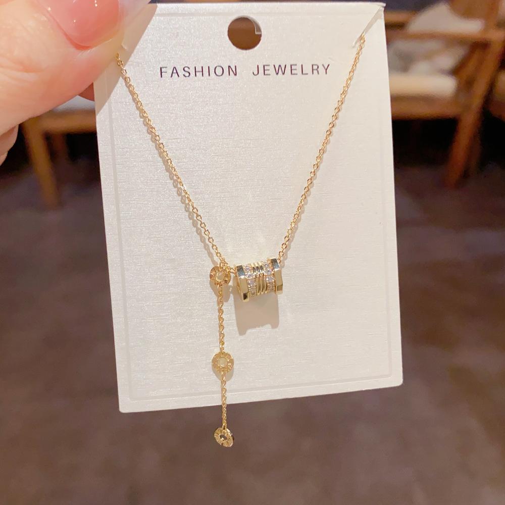 Female Personality Fashionable Small Waist Pendant Tassel Necklace