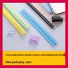 A4 Adjustable 30-Hole Binding Rings and Plastic Slide Clips