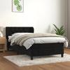 Maison Exclusive - Lattenrost und Matratze Schwarz 80x200 cm Samt