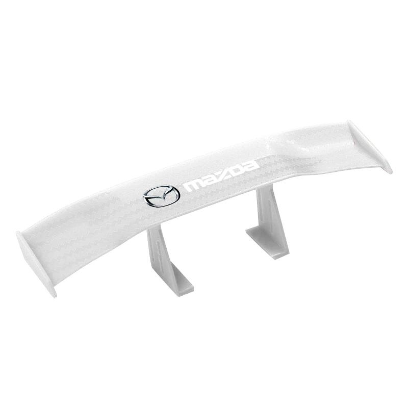 Carbon Look Car Rear Spoiler Mini Wing Small Model Decoration For Mazda 3 6 CX5 2 CX30 CX3 CX9 MX5 RX8 Axela CX7 MX3 BM BN GL 5