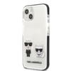 Karl Lagerfeld KLHCP13STPEKCW iPhone 13 Mini 5.4" Hardcase Biały/white Karl&Choupette