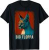 Meme Søt Karakal Katt Vintage Stor Floppa Unisex T-skjorte