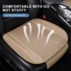 Ice Silk Car Seat Cover Pad for Summer with High Breathability and Cooling Effect