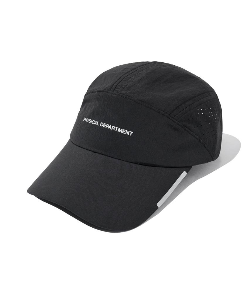 PHYSICAL DEPARTMENT Reflective Running Cap Black