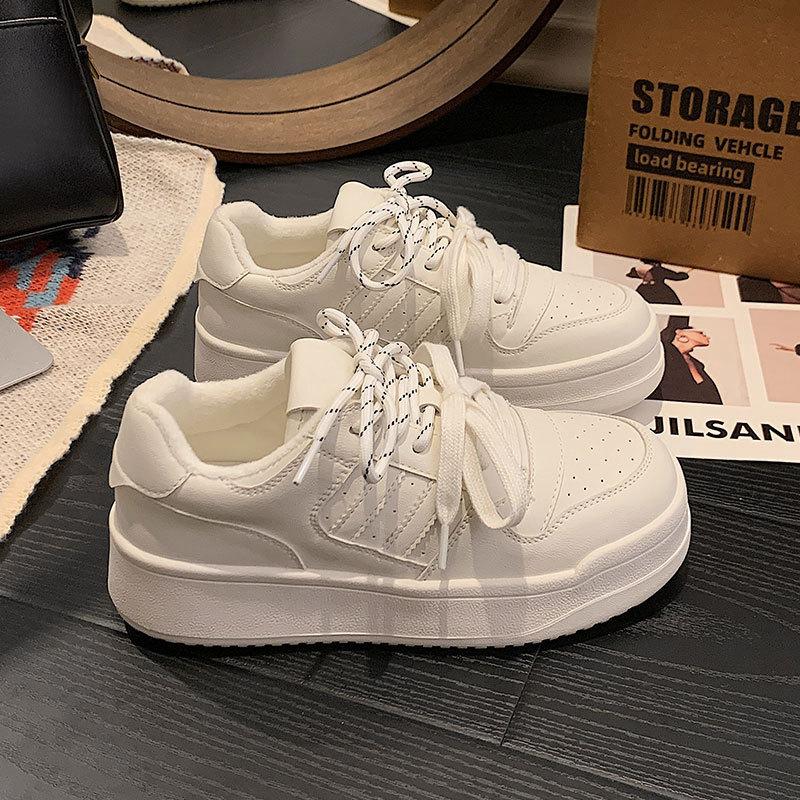 New Thick-soled Sports Shoes Versatile Soft-soled Casual Shoes and Board Shoes