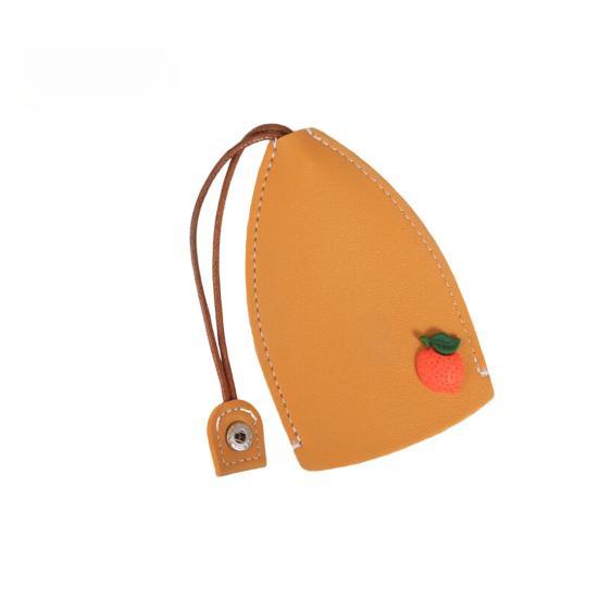 Practical Fine Stitching Faux Leather Key Wallet Cartoon Housekeeper Keychain Pouch Household Products CLE