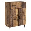 Vintage Style Sideboard Made of Reclaimed Wood 66 X 34.5 X 89.5 Cm Particleboard