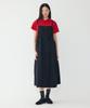 STUDIO TOMBOY Side String Shirred Layered Dress_Black 9176241984