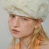 SUPER BOWL CHAPEAU BERET_RUBAN_FLEUR CRÈME